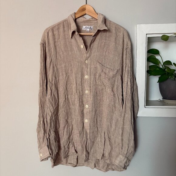 Armanata for Harry Rosen linen blend shirt - Picture 1 of 4